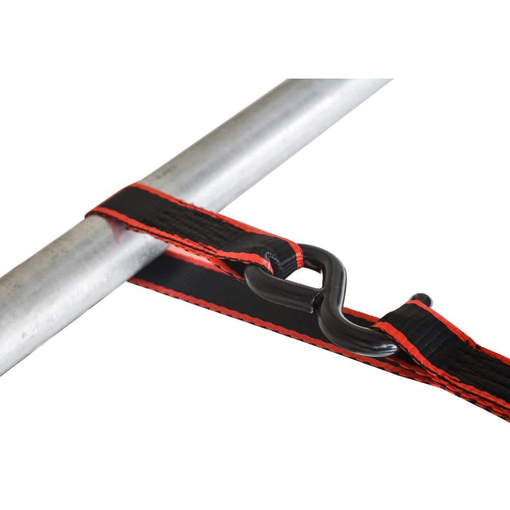 12 ft. x 1 in. Ratchet Tie Down (4-Pack)
