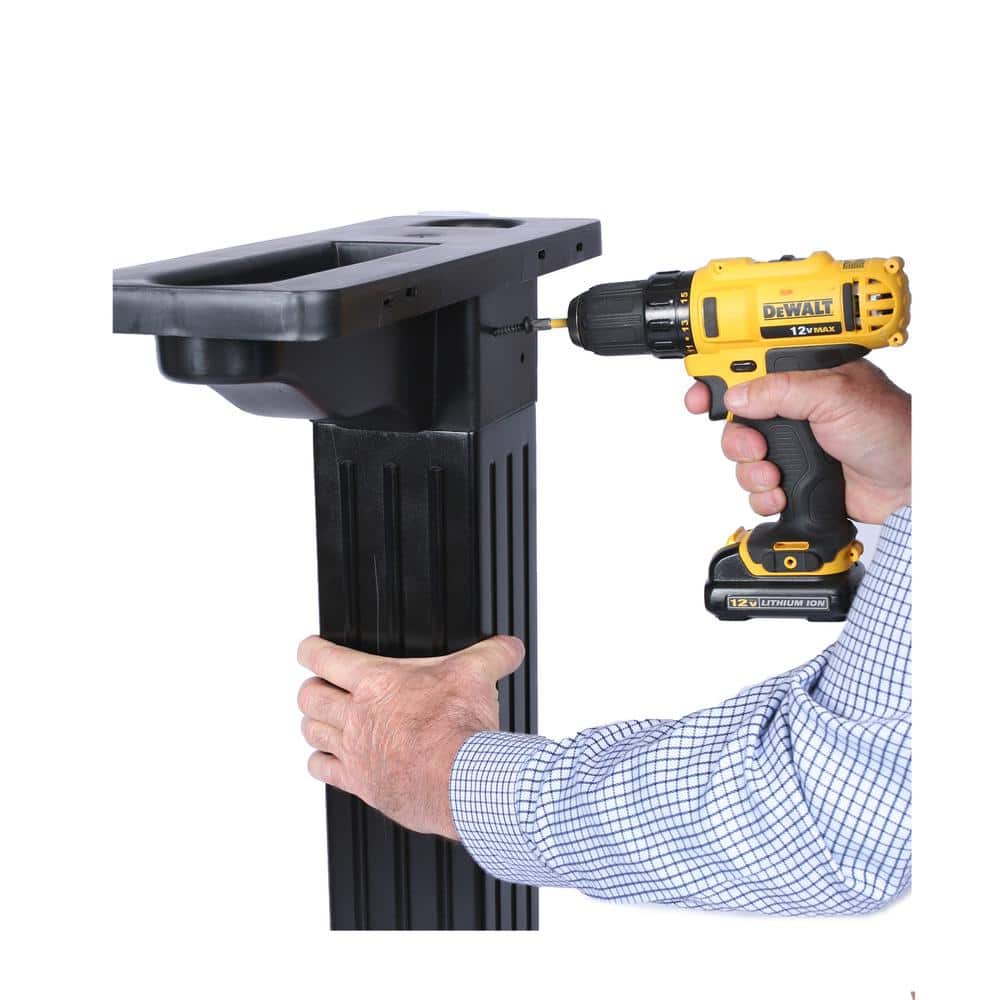 Postal PRO Craftsman Mailbox & Post Kit, Black