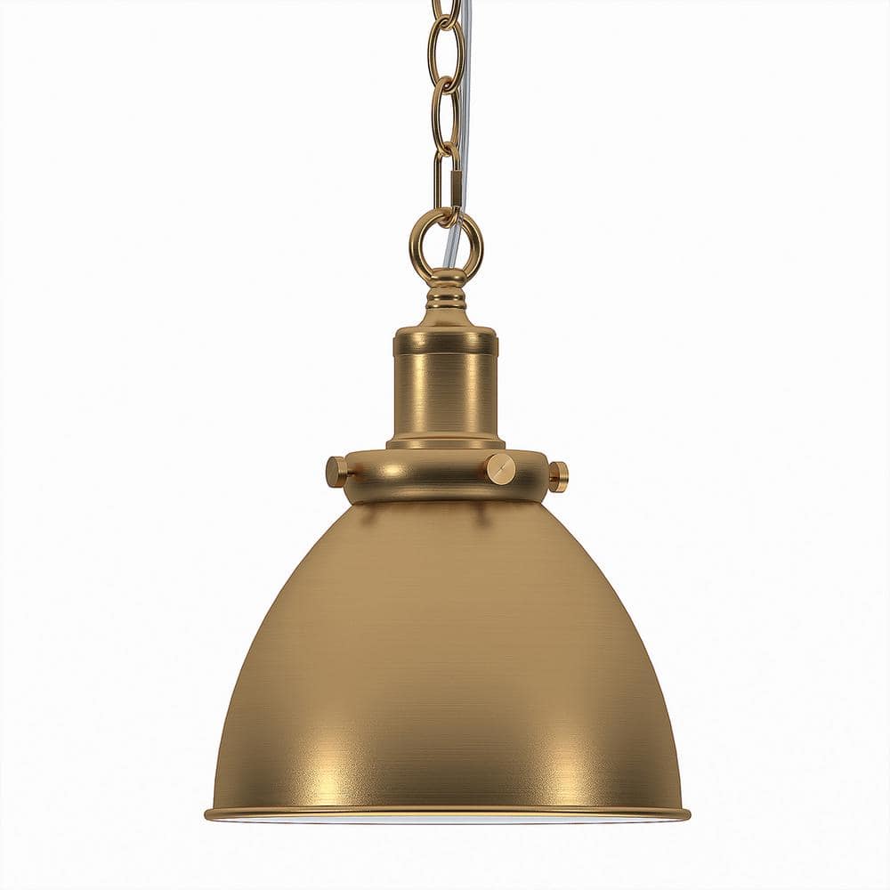 Elodie 60W 1-Light Brass Pendant Light