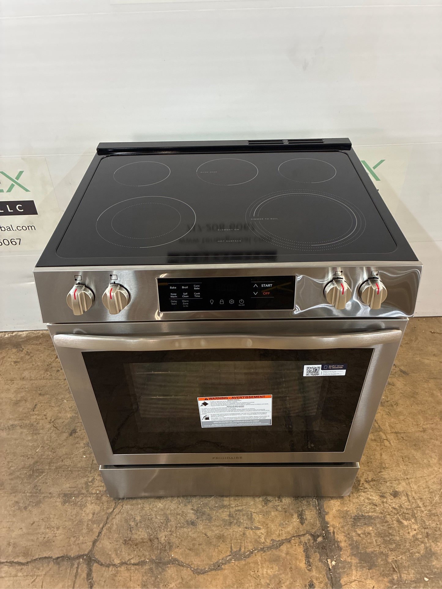 Frigidaire 30 in. Slide-In Electric Range, Convection