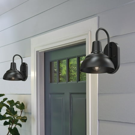 BH&G 11" Farmhouse Wall Sconce, Bronze Finish