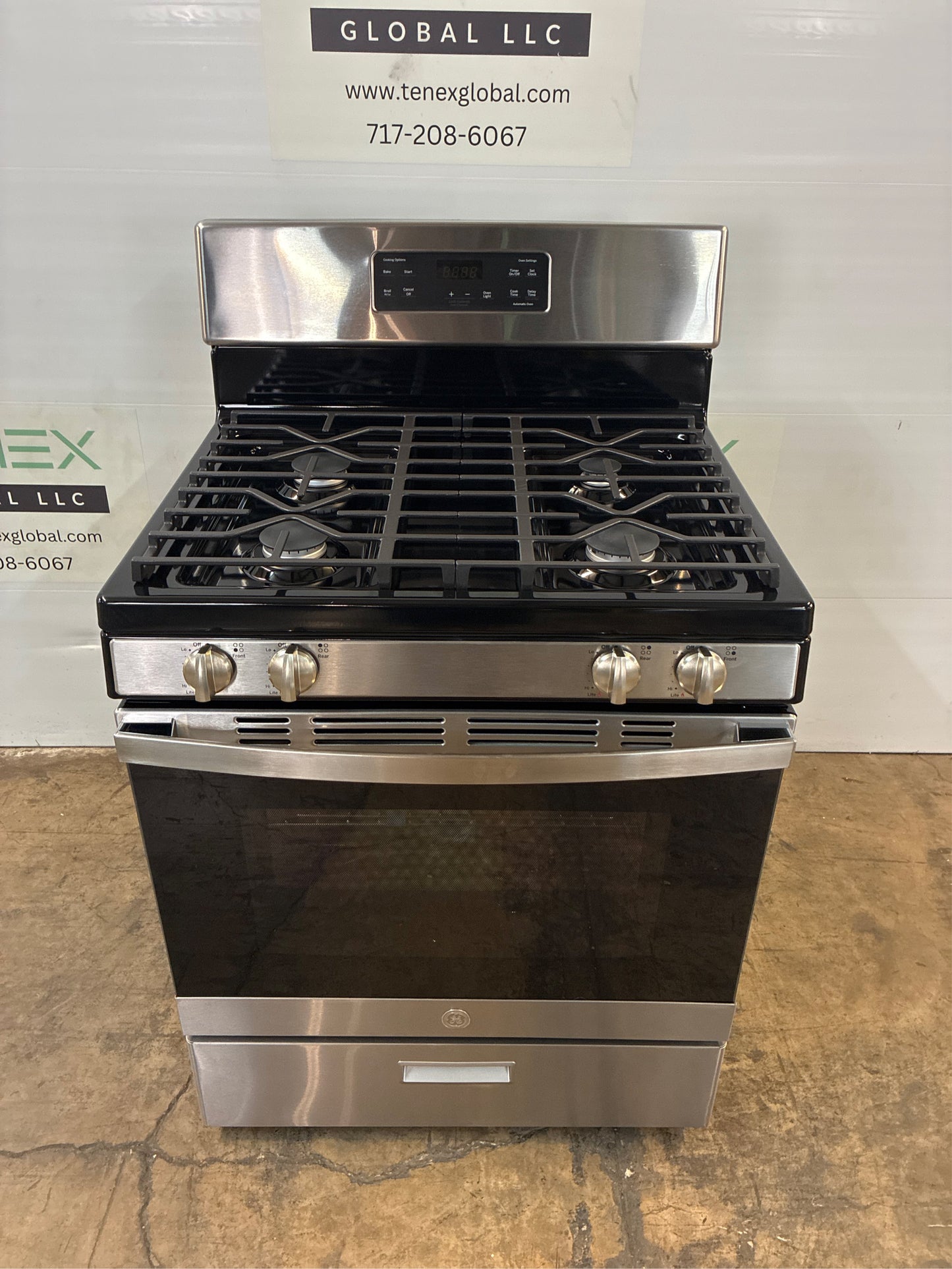 GE 30-in 4.8-cu ft Gas Range (Stainless Steel)