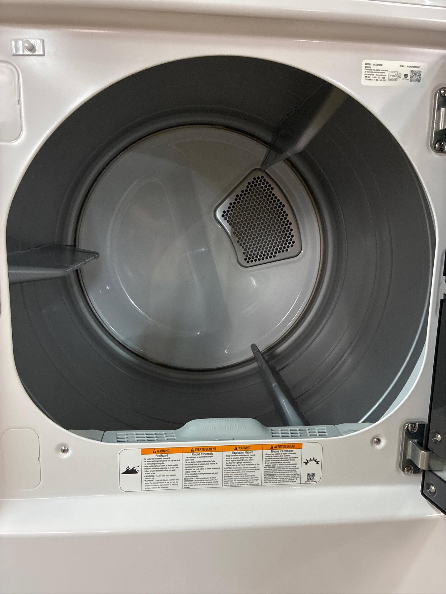 LG 7.3 cu. ft. Electric Dryer, Wi-fi Enabled