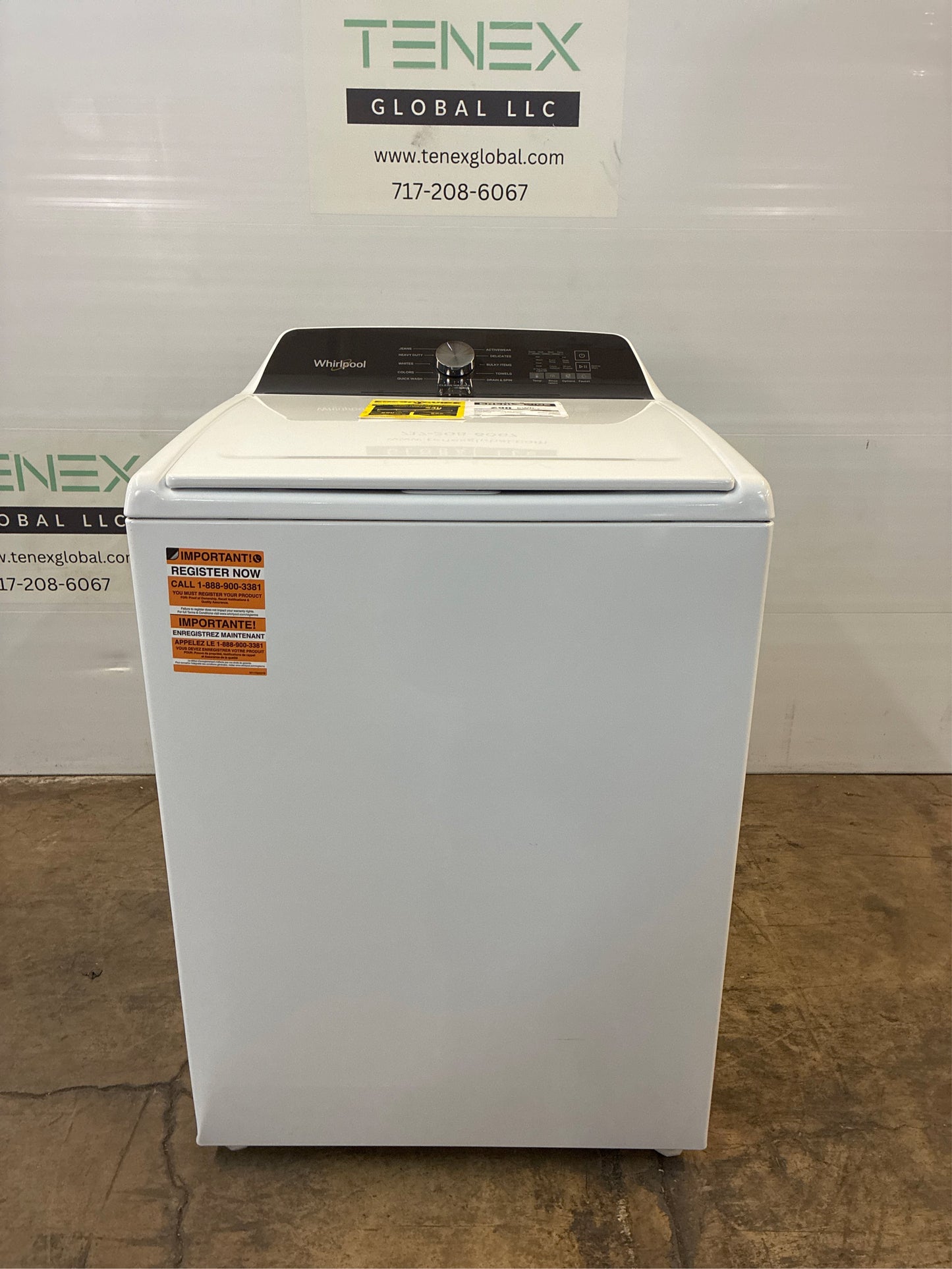 Whirlpool 4.6 cu ft Top Load Washer