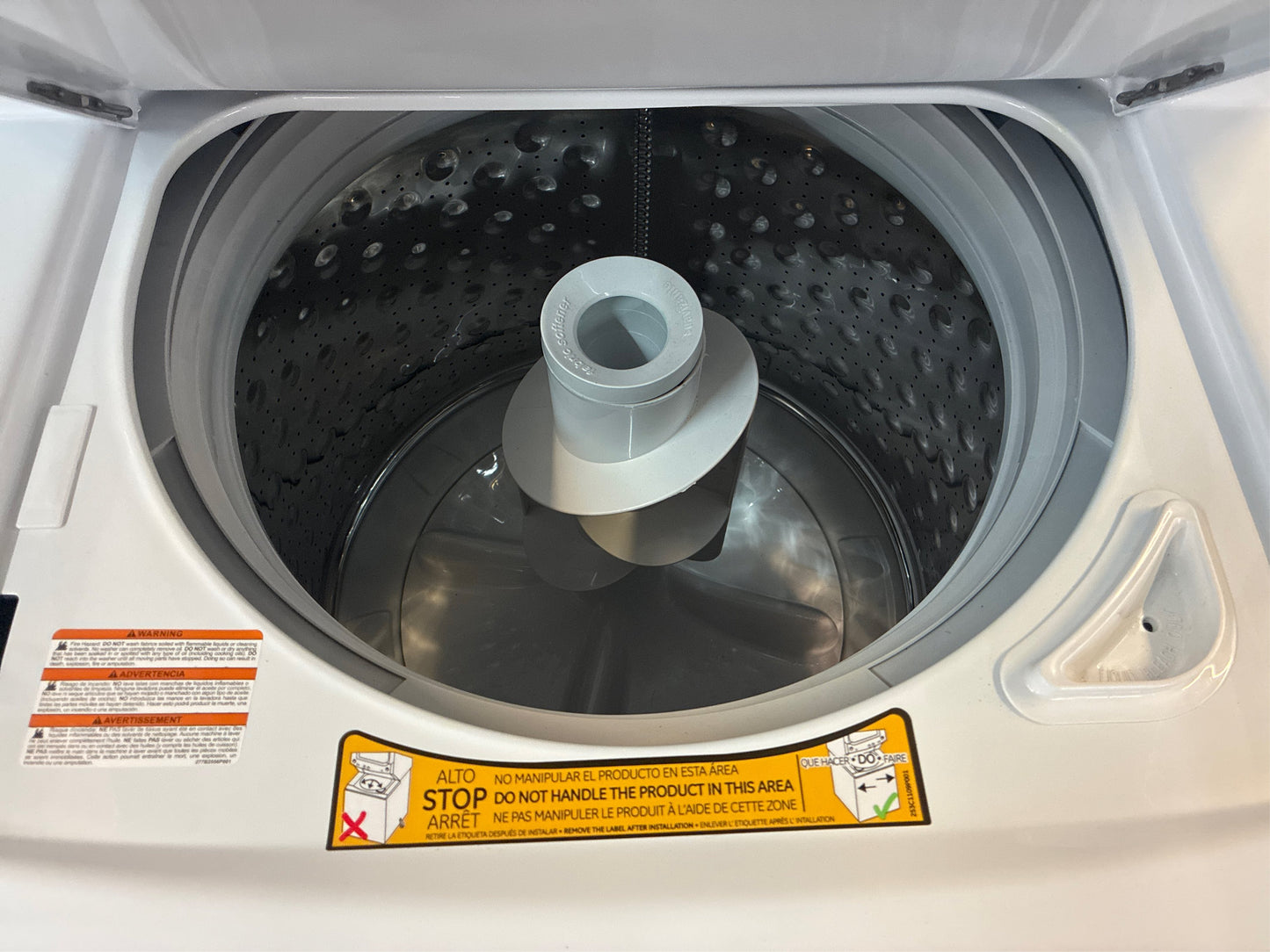 3.8/5.9 cu. ft. Washer Dryer Combo White