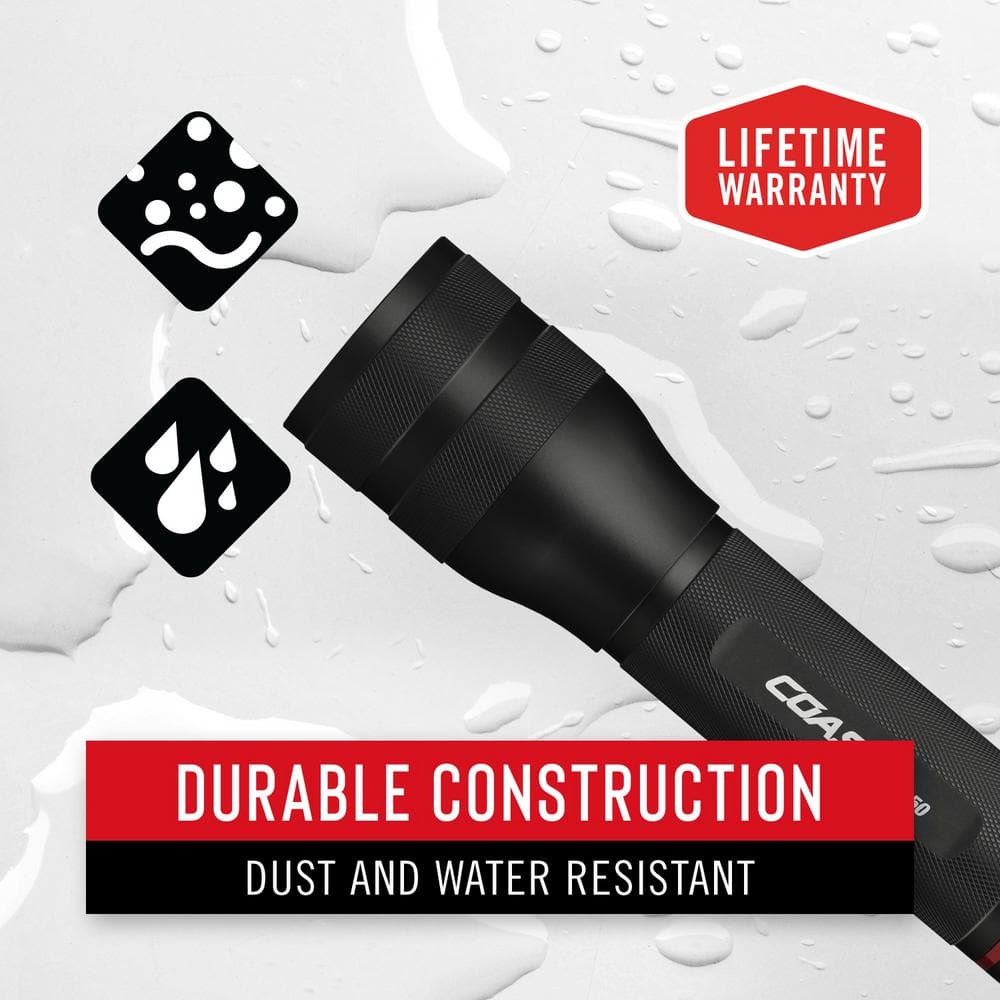 G450 1400 Lumen LED Flashlight, Twist Focus