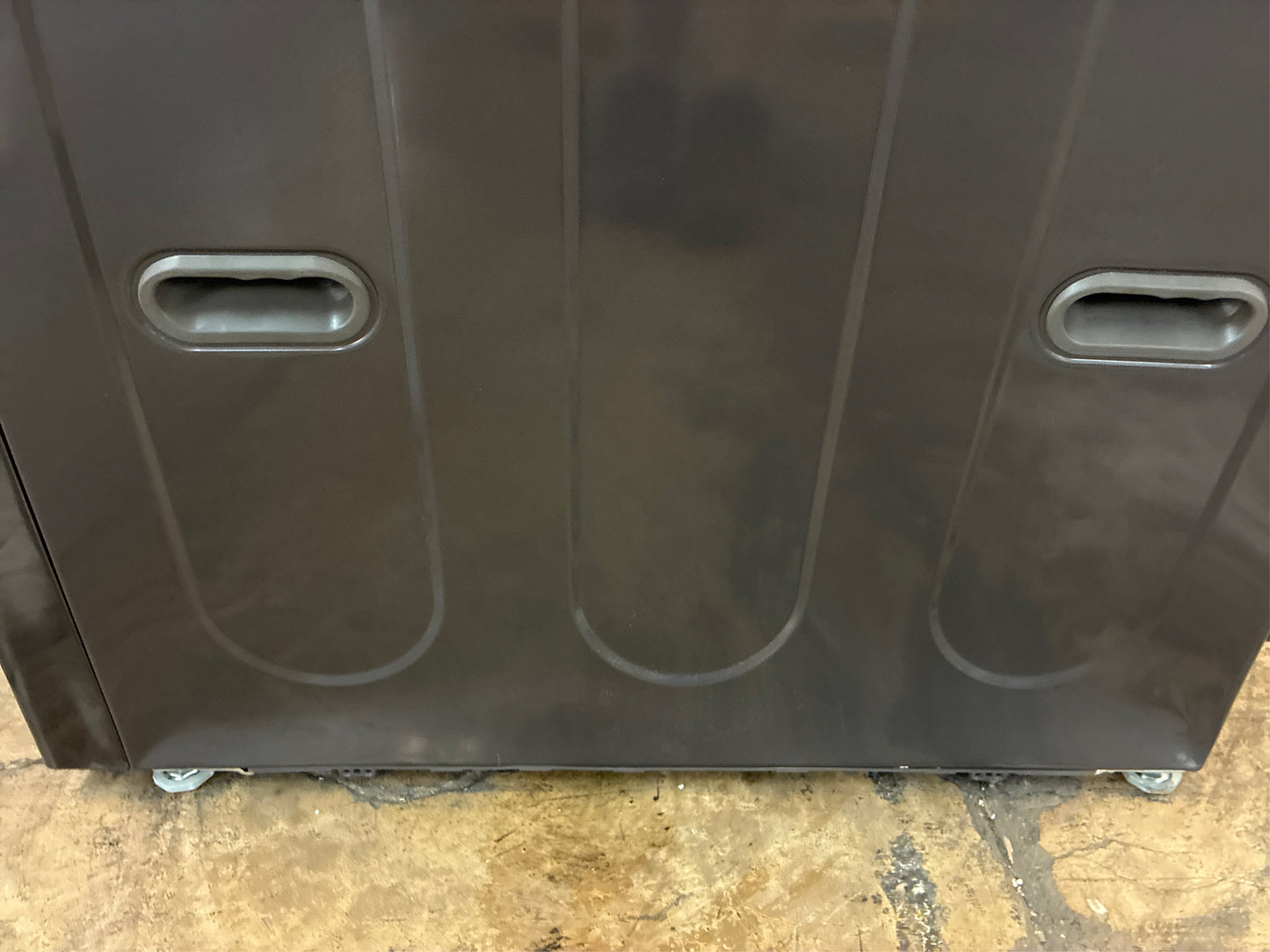 LG 5.0 cu. ft. Black Steel Stackable Front Load Washer