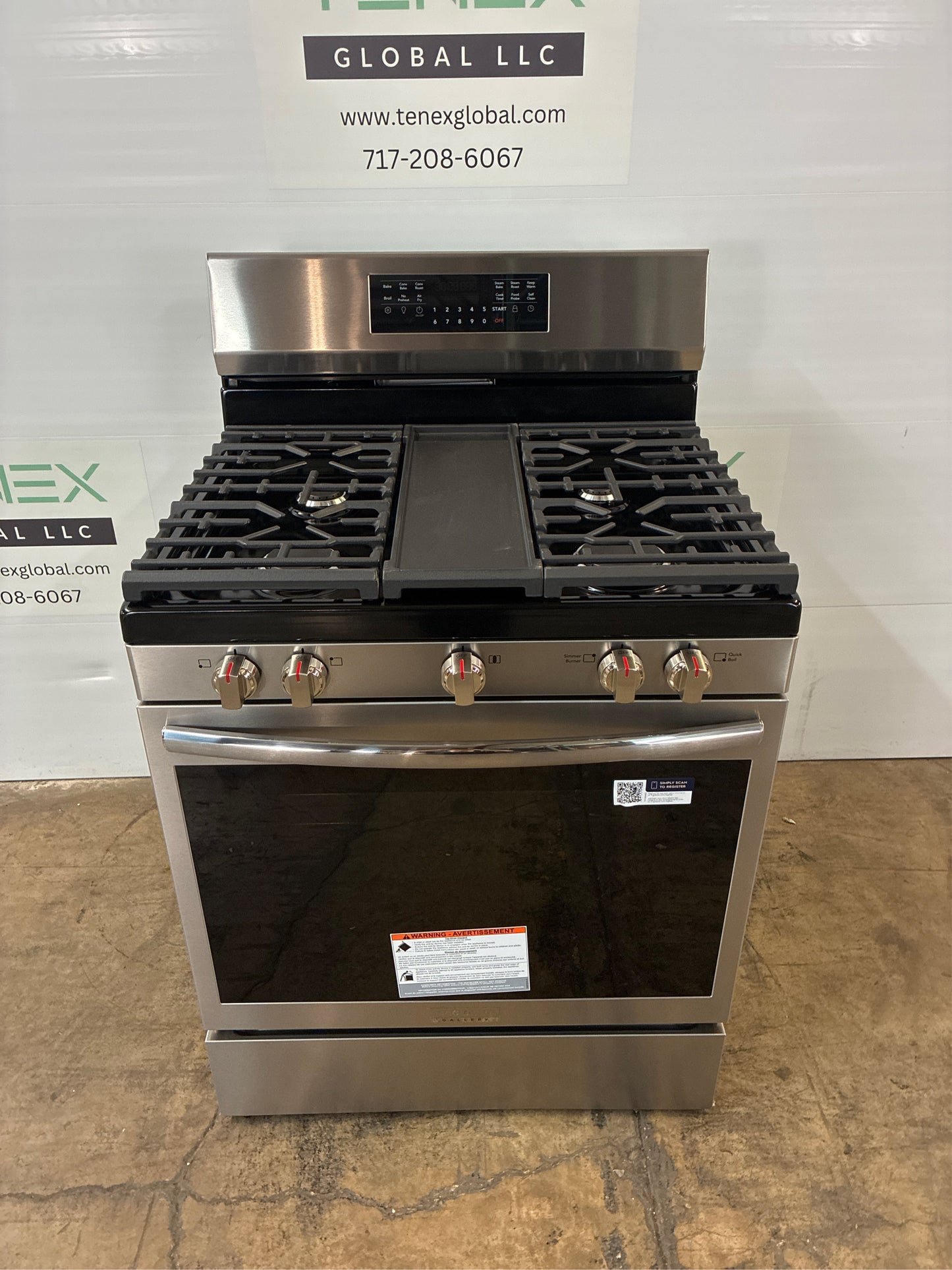 Frigidaire 30-in 5-Burner Gas Range