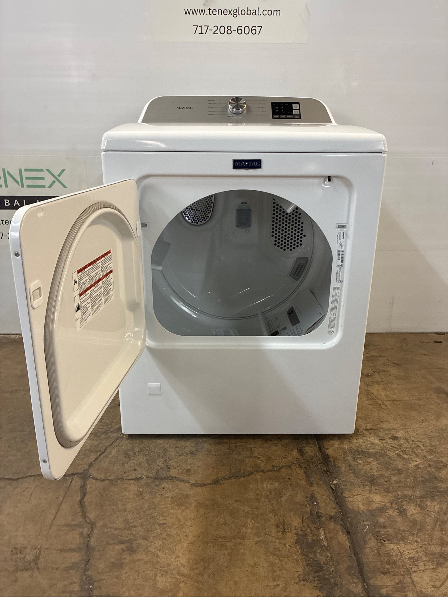 Maytag 7.0 cu. ft. White Vented Gas Dryer