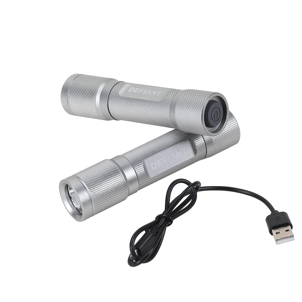 Defiant 500 Lumen Rechargeable Flashlight
