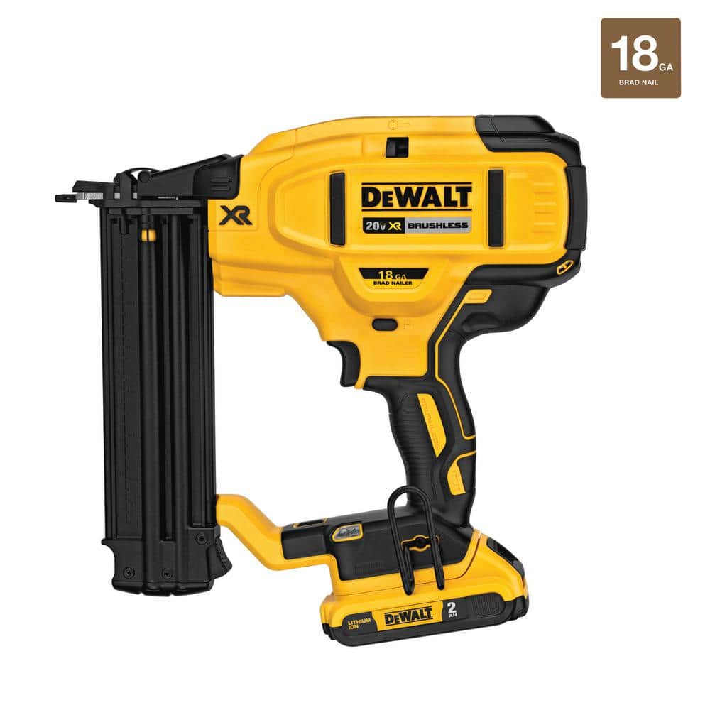 20V MAX XR 18-Gauge Cordless Brad Nailer Kit