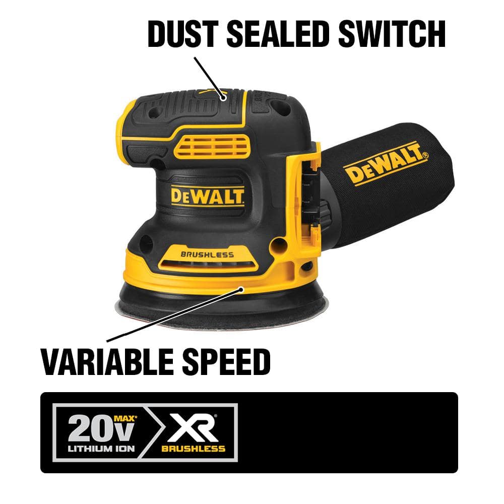 20V MAX XR Cordless Brushless 5 in. Sander