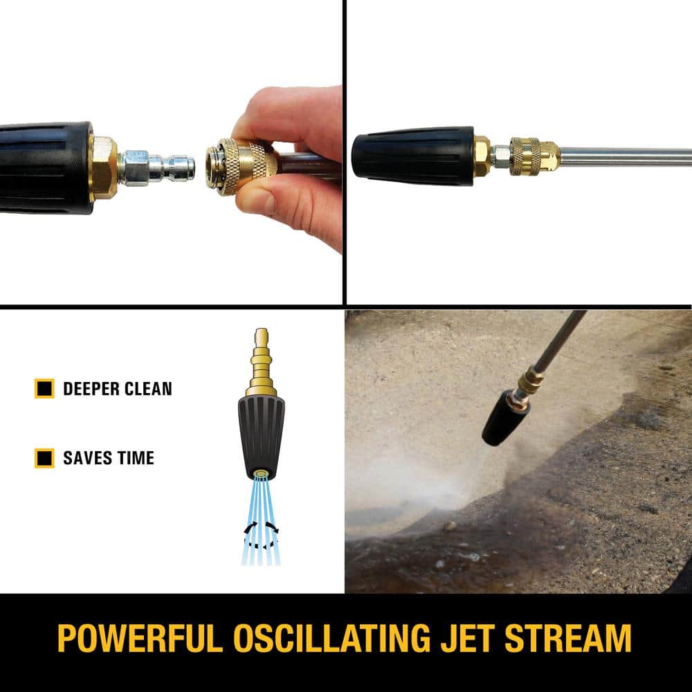 Universal Turbo Nozzle for 4500 PSI Washers