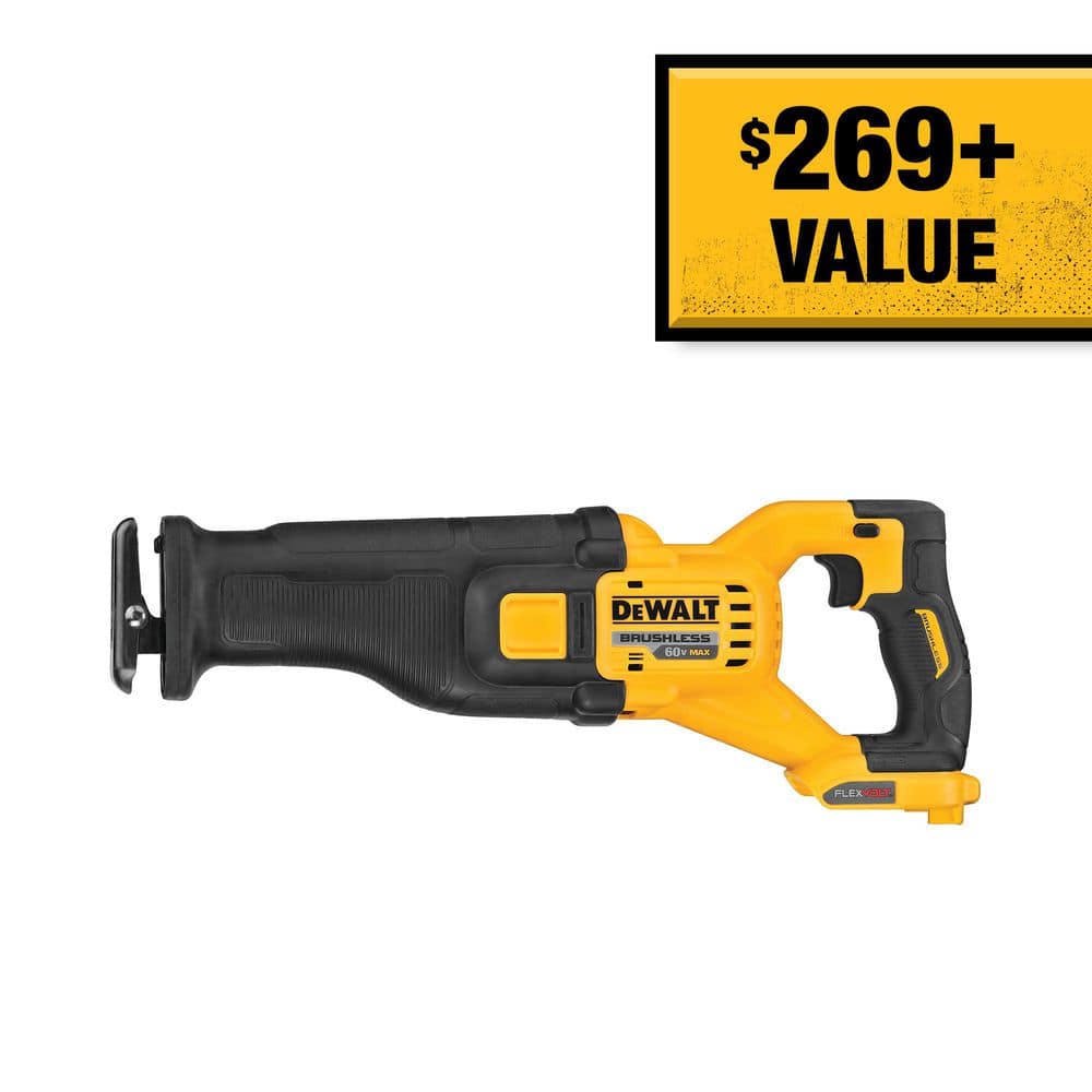 DEWALT 60V Cordless Reciprocating Saw