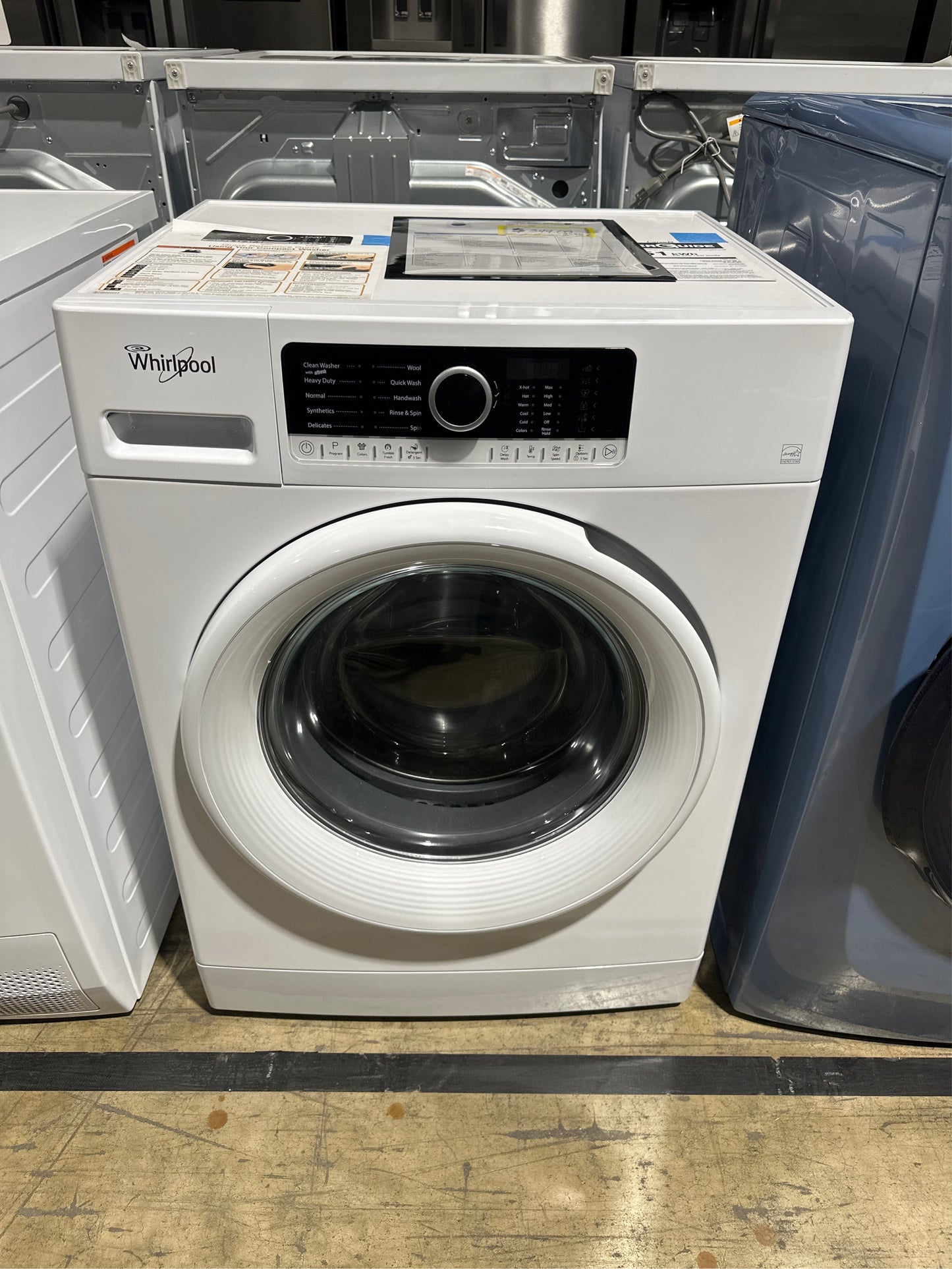 Whirlpool 1.9 cu. ft. High Efficiency Front Load Washer in White with Detergent Dosing Aid, ENERGY STAR