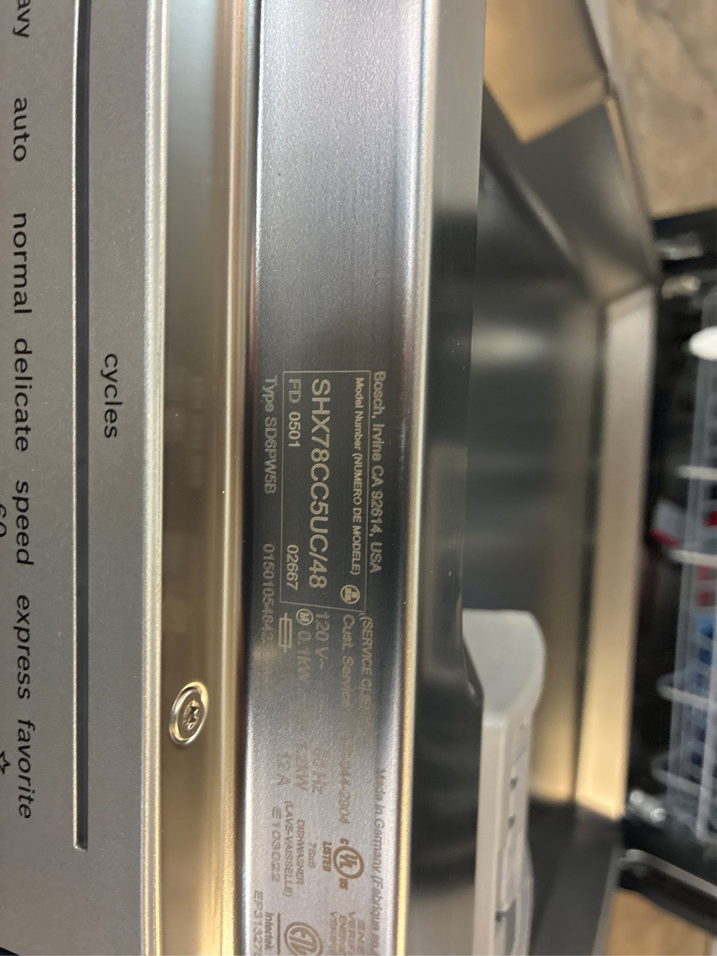 Bosch 800 Series 24-in Smart Dishwasher