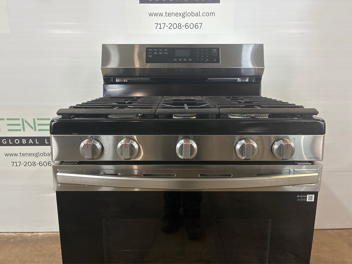 Samsung 30" Gas Range, 6.0-cu ft, Air Fry