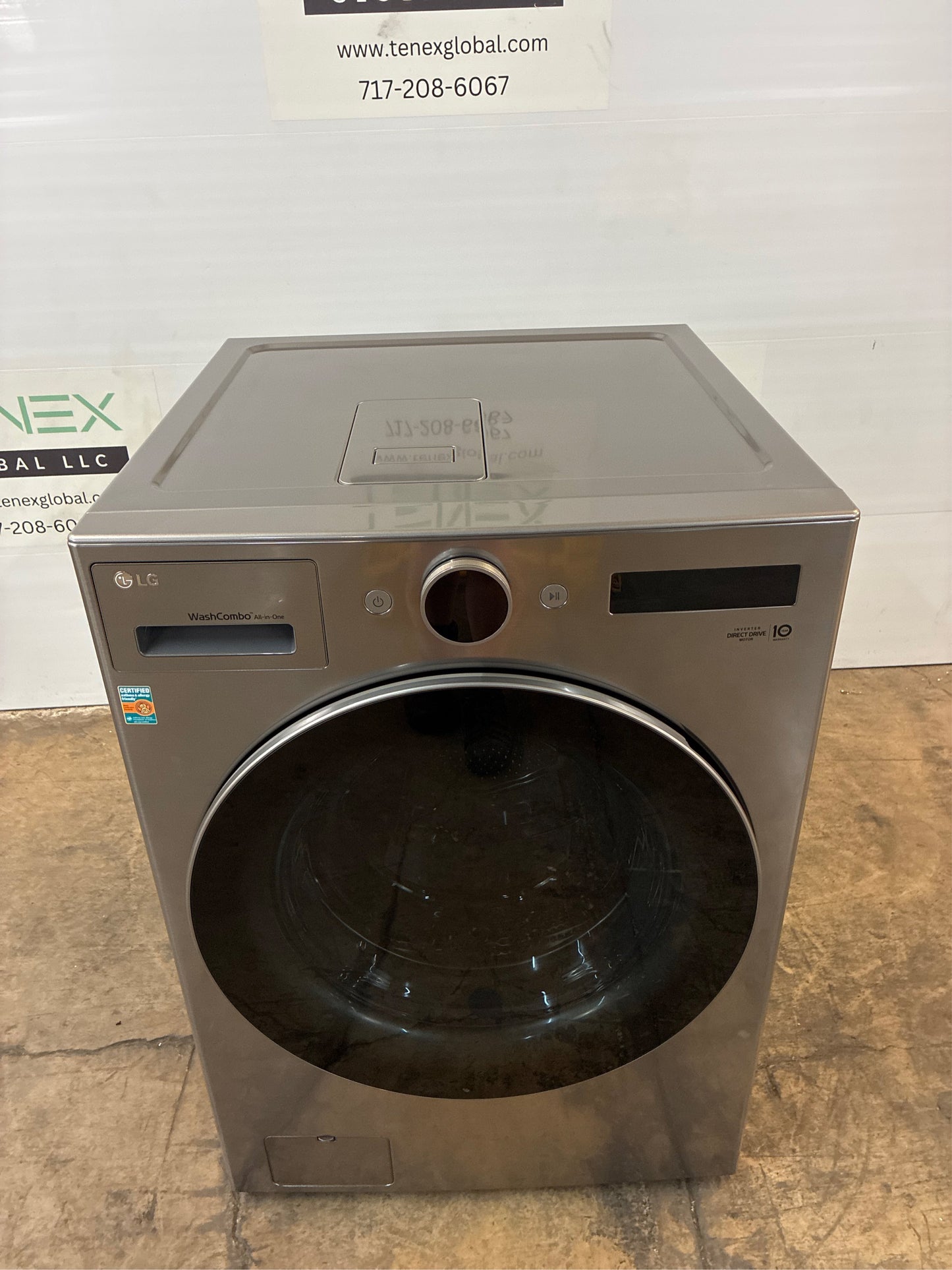 LG 5-cu ft Ventless Front Load Washer Dryer Combo