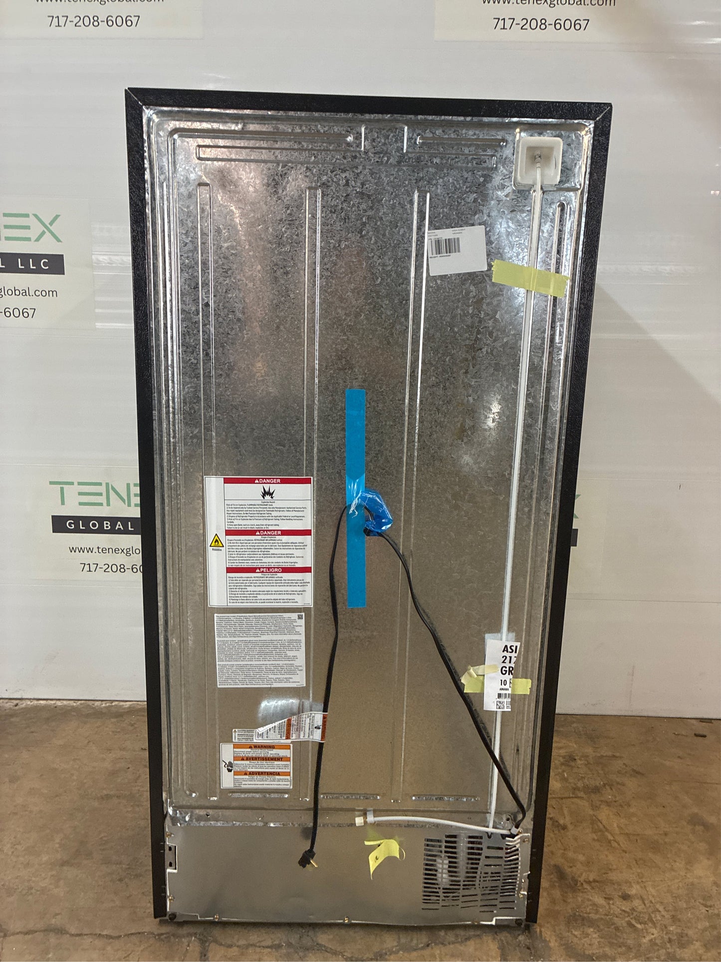 Amana 21.4 cu ft Side Refrigerator Stainless Steel