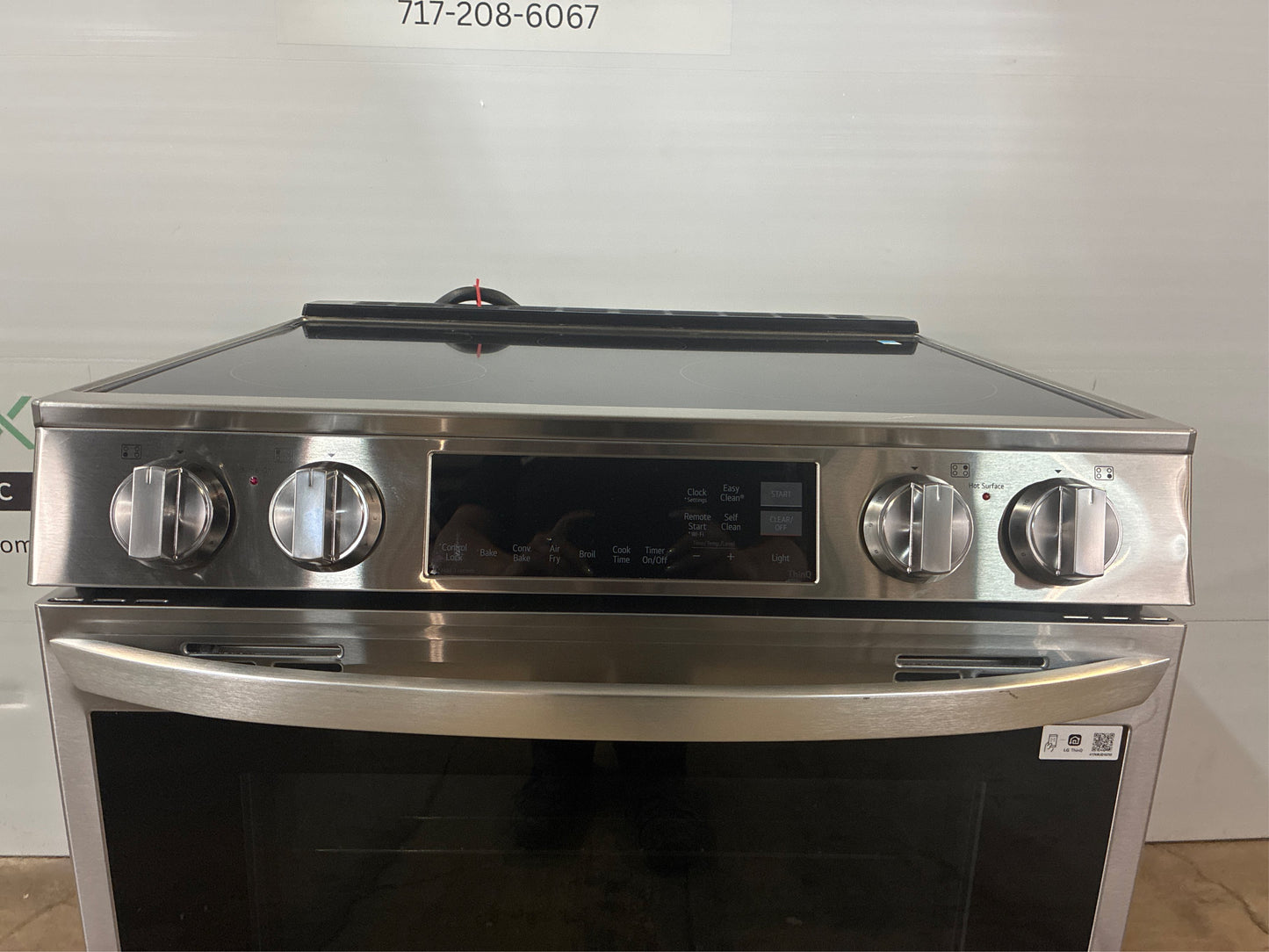 LG 30-in Induction Electric Range, Steel