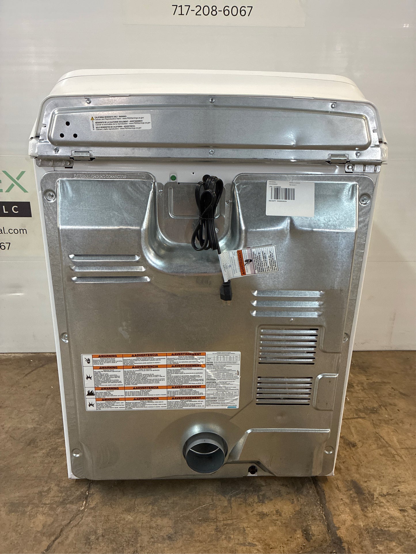 Maytag 7.0 cu. ft. White Vented Gas Dryer