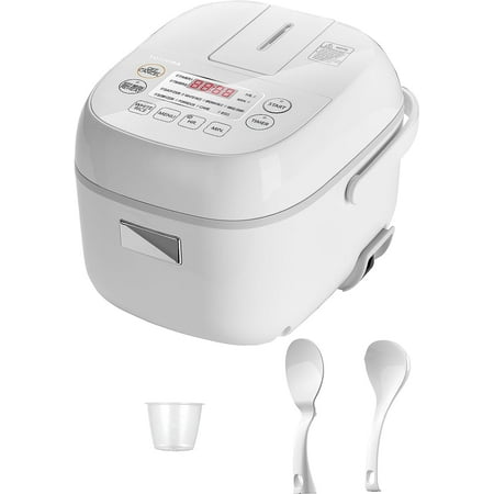 Toshiba 3-Cup Digital Rice Cooker, Steamer, Warmer