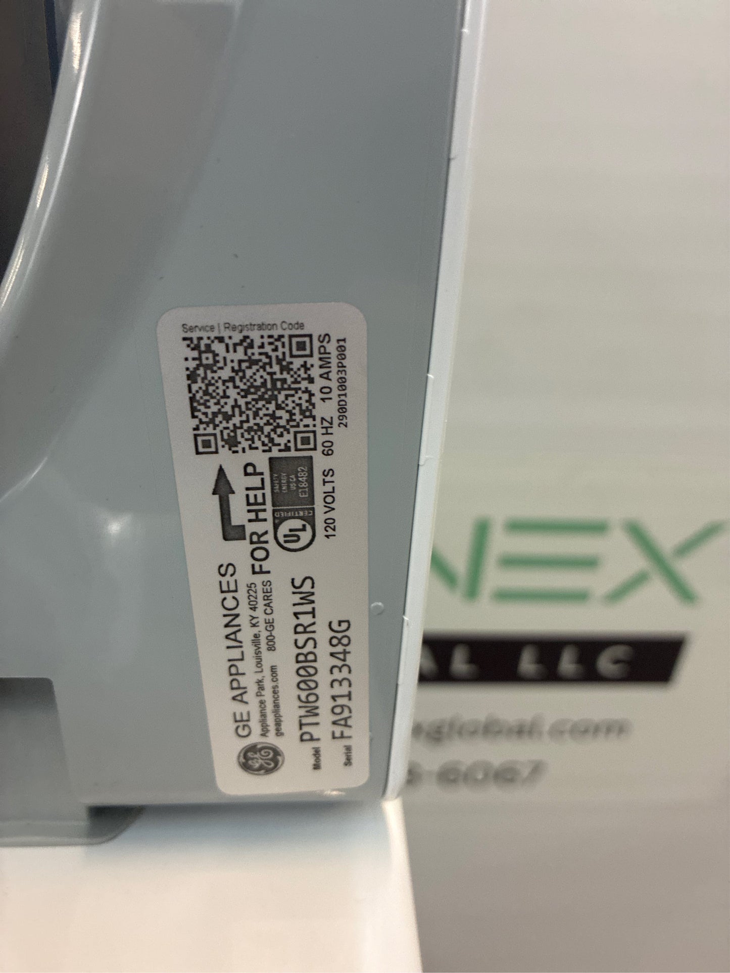 GE Profile 7.4-cu ft Electric Dryer - White