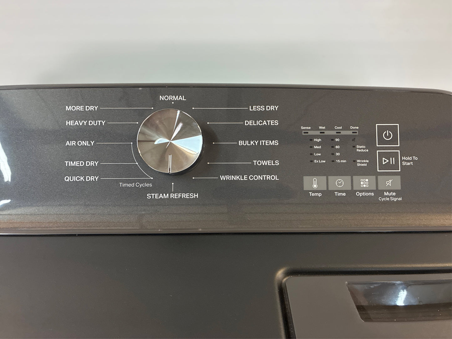 Whirlpool 7.0 cu.ft. Vented Electric Dryer in Volcano Black