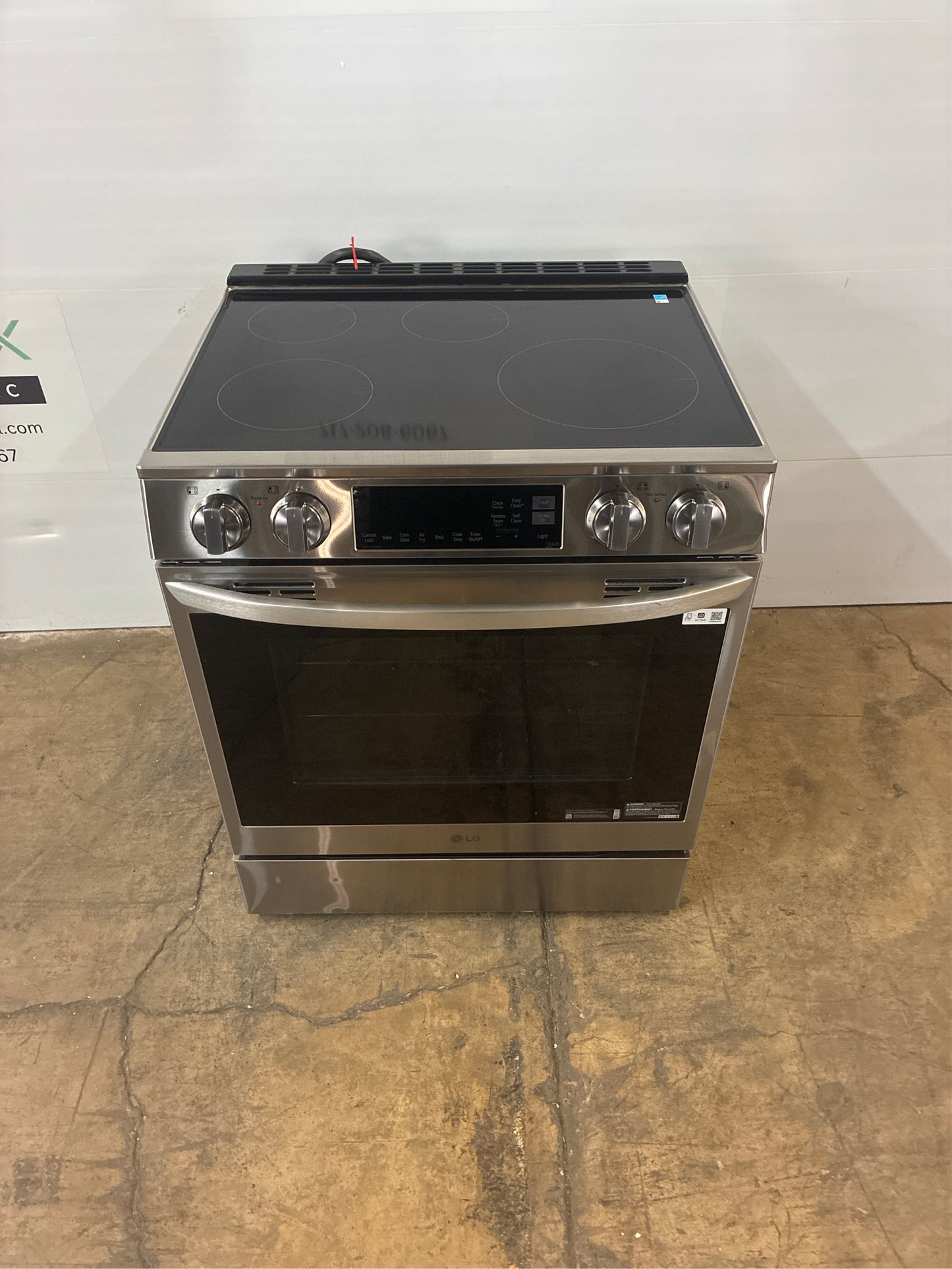 LG 30-in Induction Electric Range, Steel