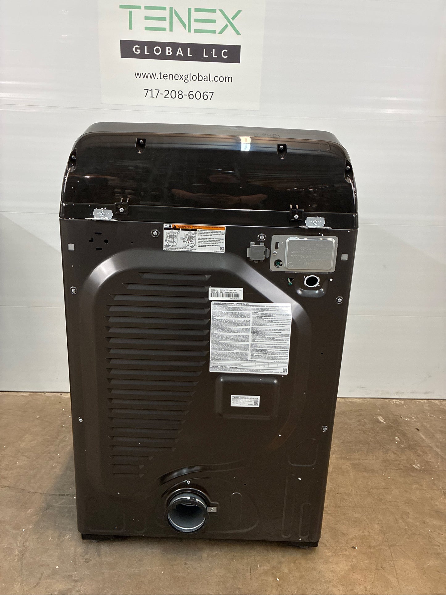 Samsung 7.4 cu. ft. Vented Smart Electric Dryer.
