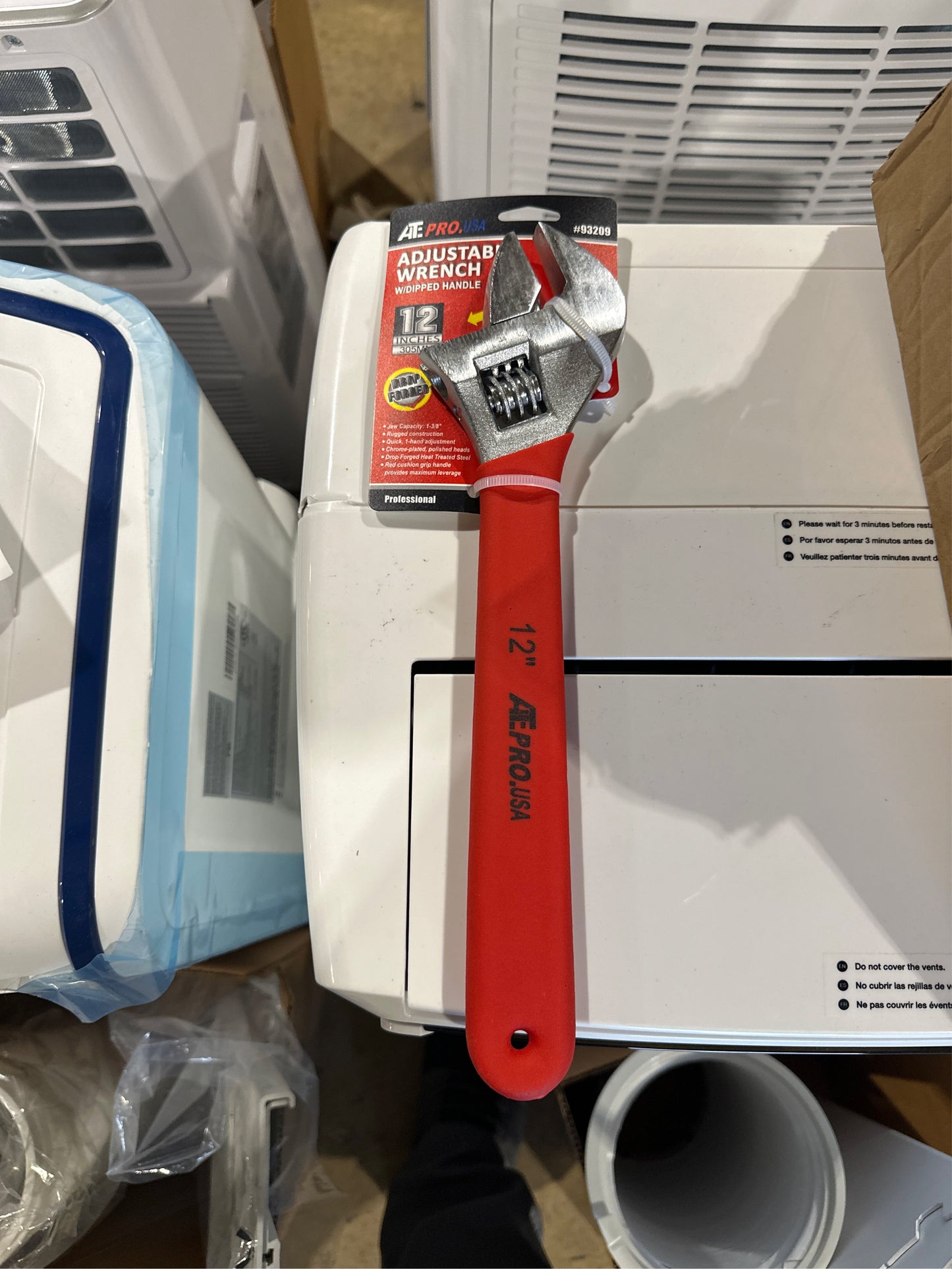 AE Pro 12” Adjustable Wrench