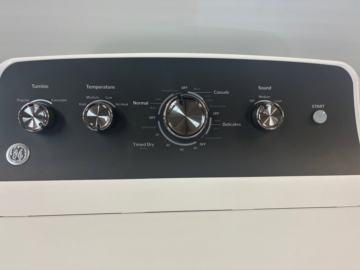 GE 7.2-cu ft Vented Electric Dryer ( White )