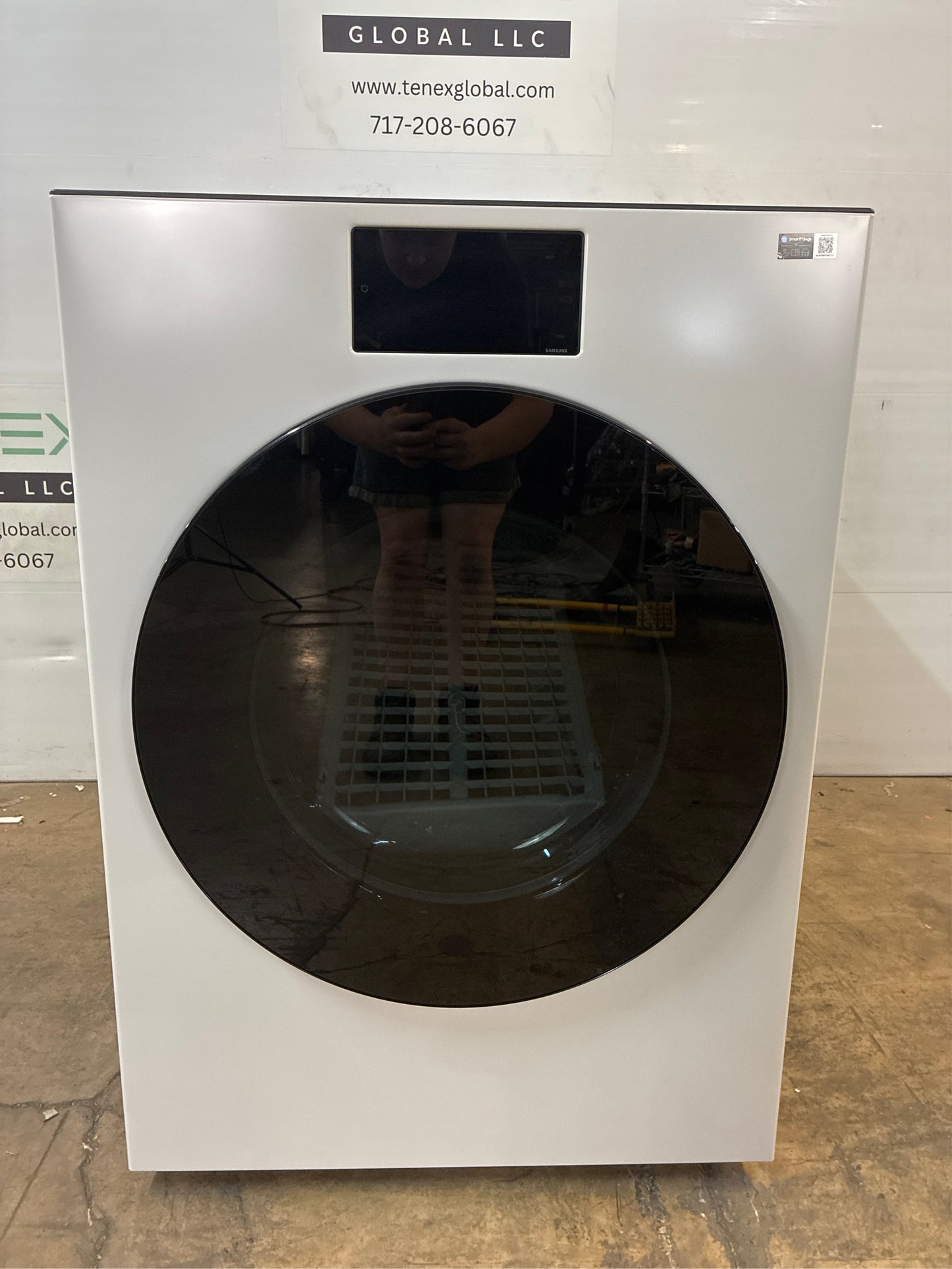 Samsung Bespoke 7.6 cu ft Vented Gas Front Dryer Ivory