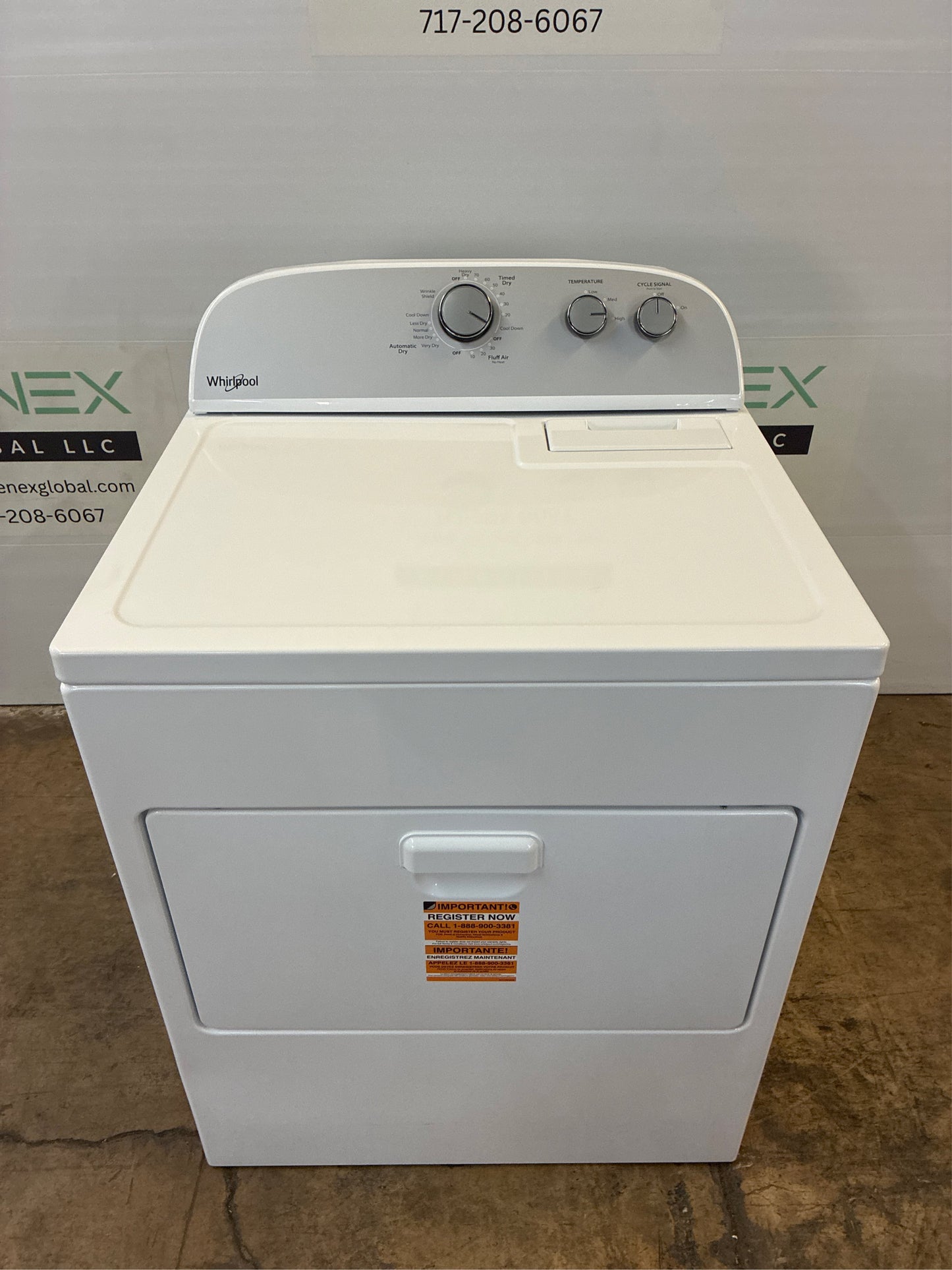 Whirlpool 7.0 cu. ft. Vented Electric Dryer