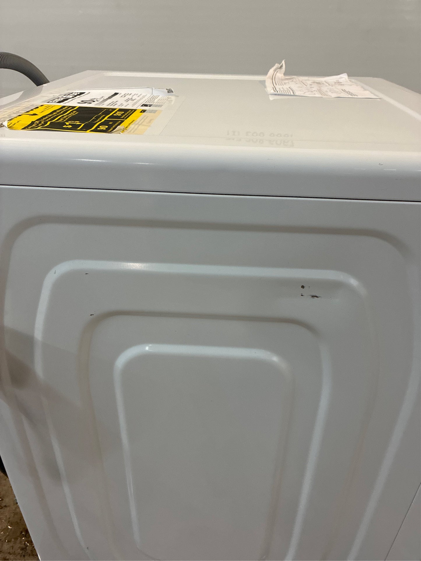 Samsung 4.5-cu ft Stackable Washer (White)