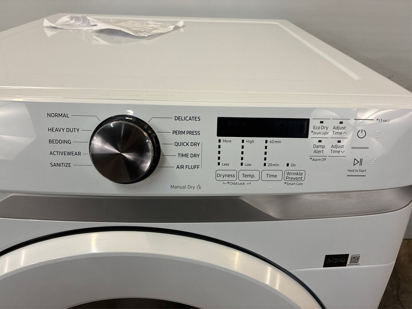 7.5 cu. ft. Stackable Vented Electric Dryer.