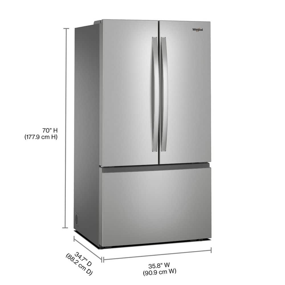 Whirlpool 36 in. 31 cu. ft. French Door Refrigerator