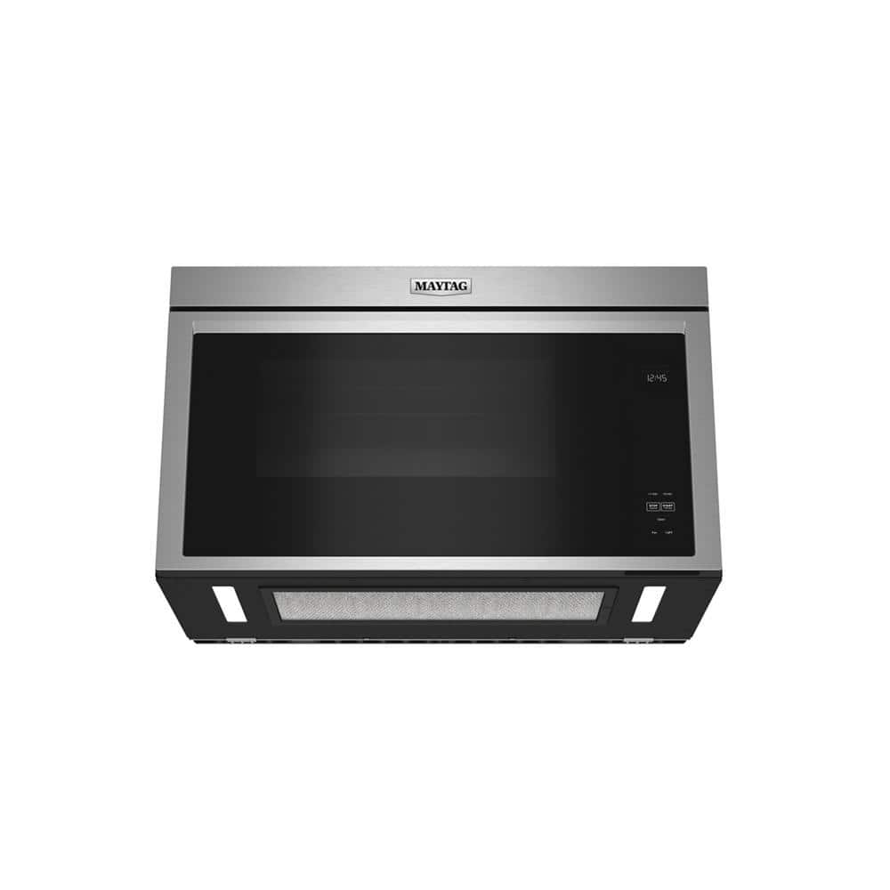 30 in. W 1.1 cu. ft. Stainless Steel Microwave