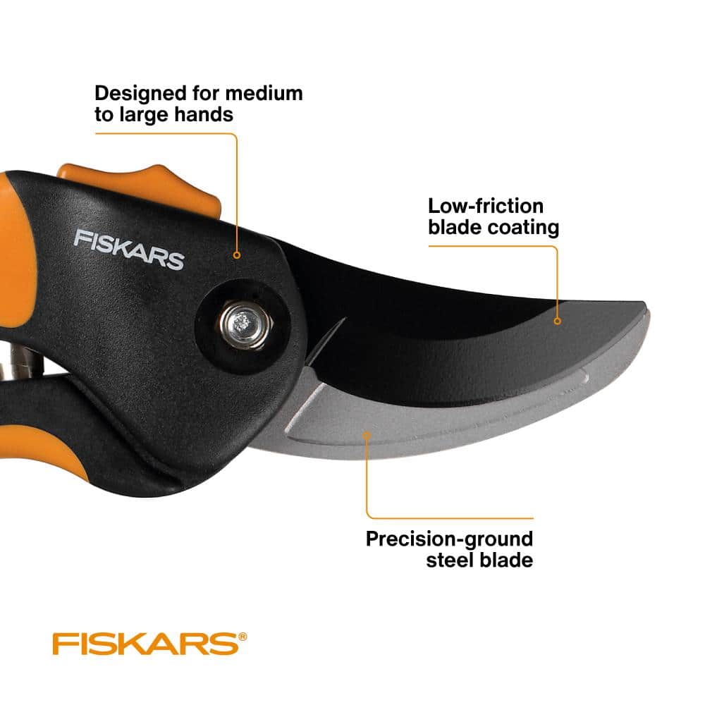 3/4 in. Cut, 9.4 in. Steel Bypass Pruning Shears
