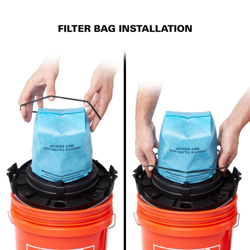 5 Gal 1.75 HP Wet/Dry Shop Vacuum Powerhead