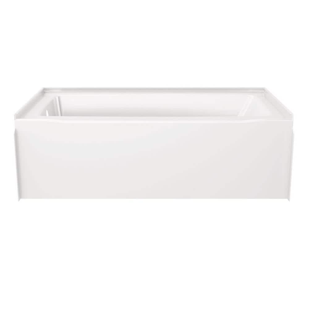 Classic 500 60" Left-Drain Bathtub White