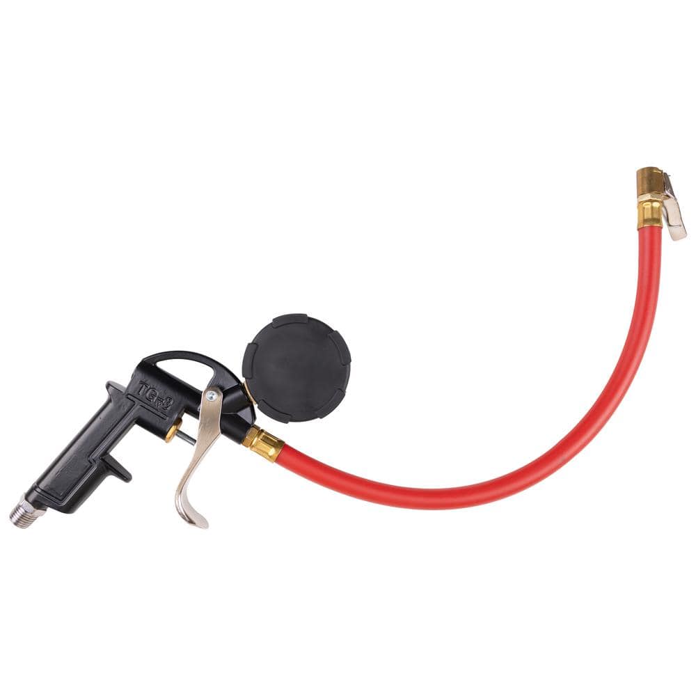 Tire Inflator Gun with Pressure Gauge