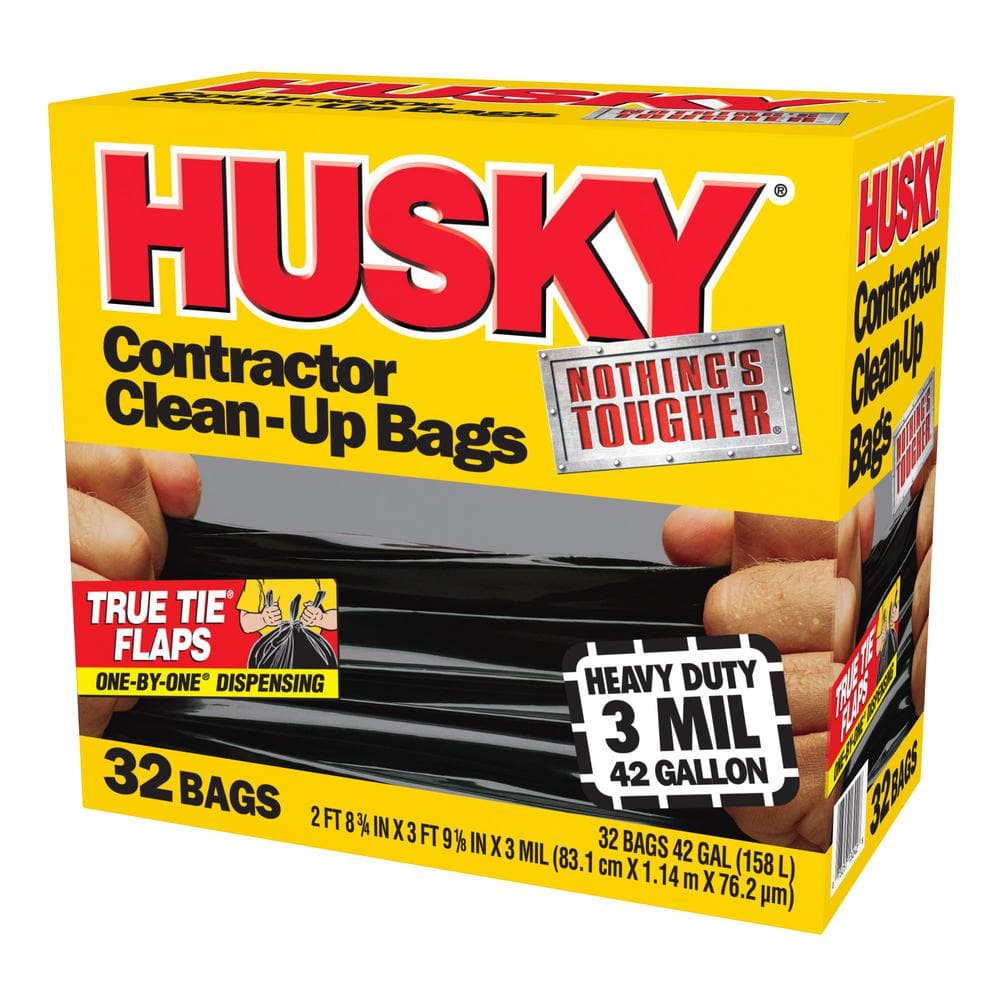 42 Gal. Heavy Duty Clean-Up Bags (32-Count)