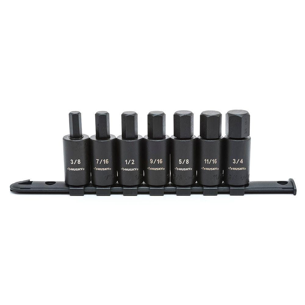 1/2" Drive Hex Bit Impact Socket Set (SAE)