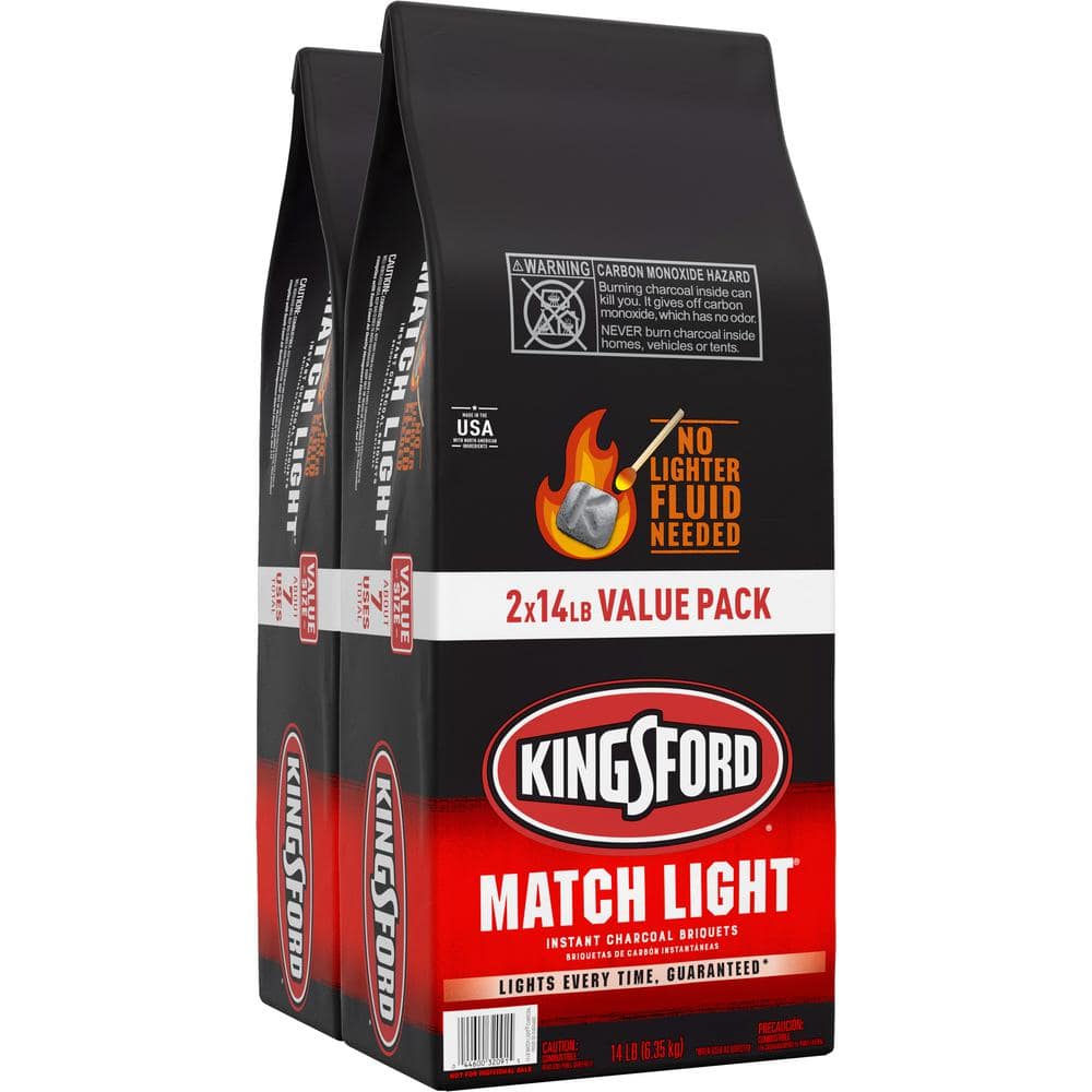 Kingsford 14 lb Match Light Charcoal (2-Pack)