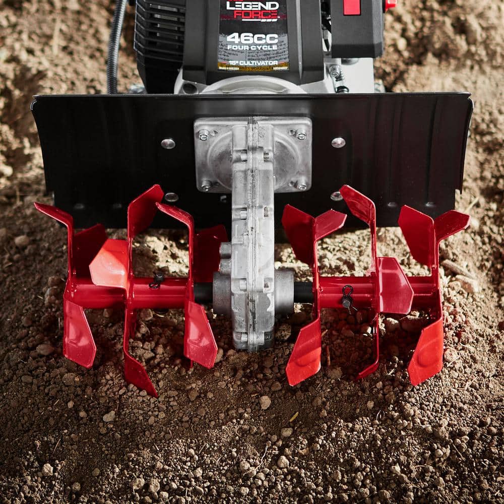15 in. 46 cc Gas Powered Cultivator