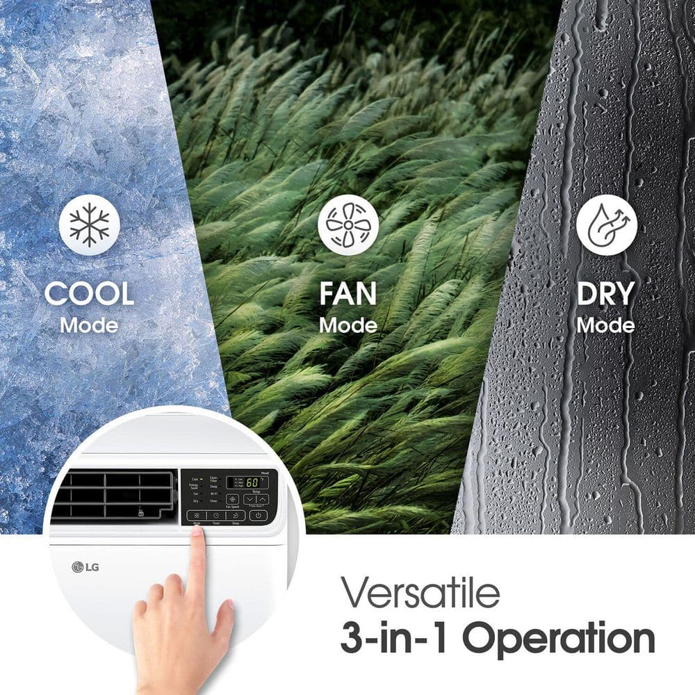 6,000 BTU Window Air Conditioner, Cools 250 sq. ft