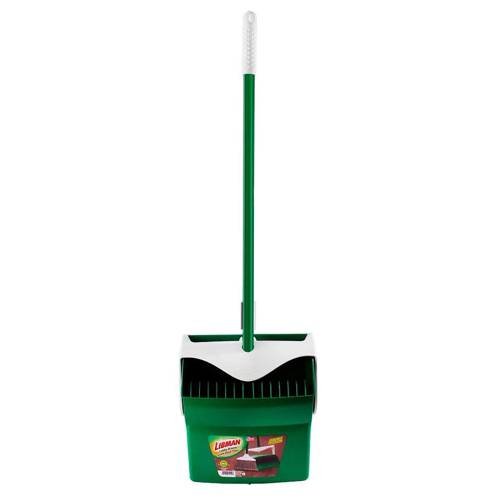 12 in. Lobby Broom and Dustpan Set