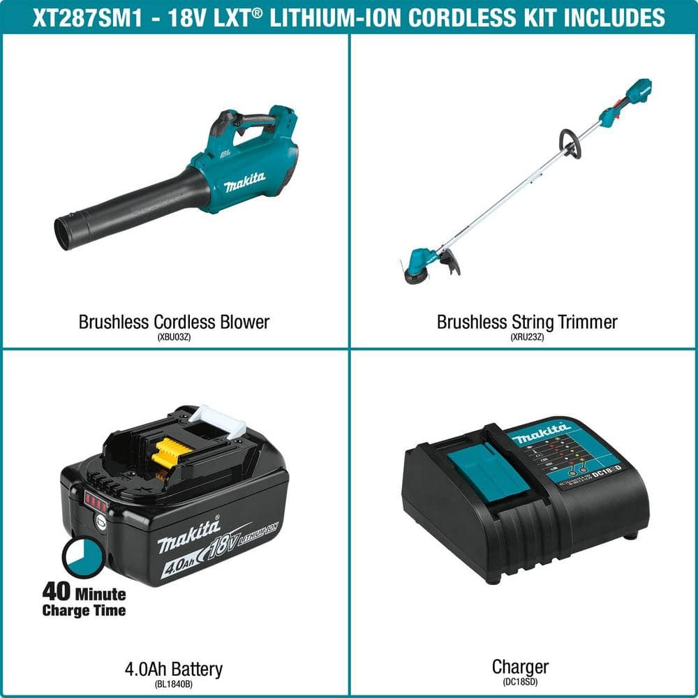 LXT 18V 4.0Ah Blower/Trimmer Combo Kit