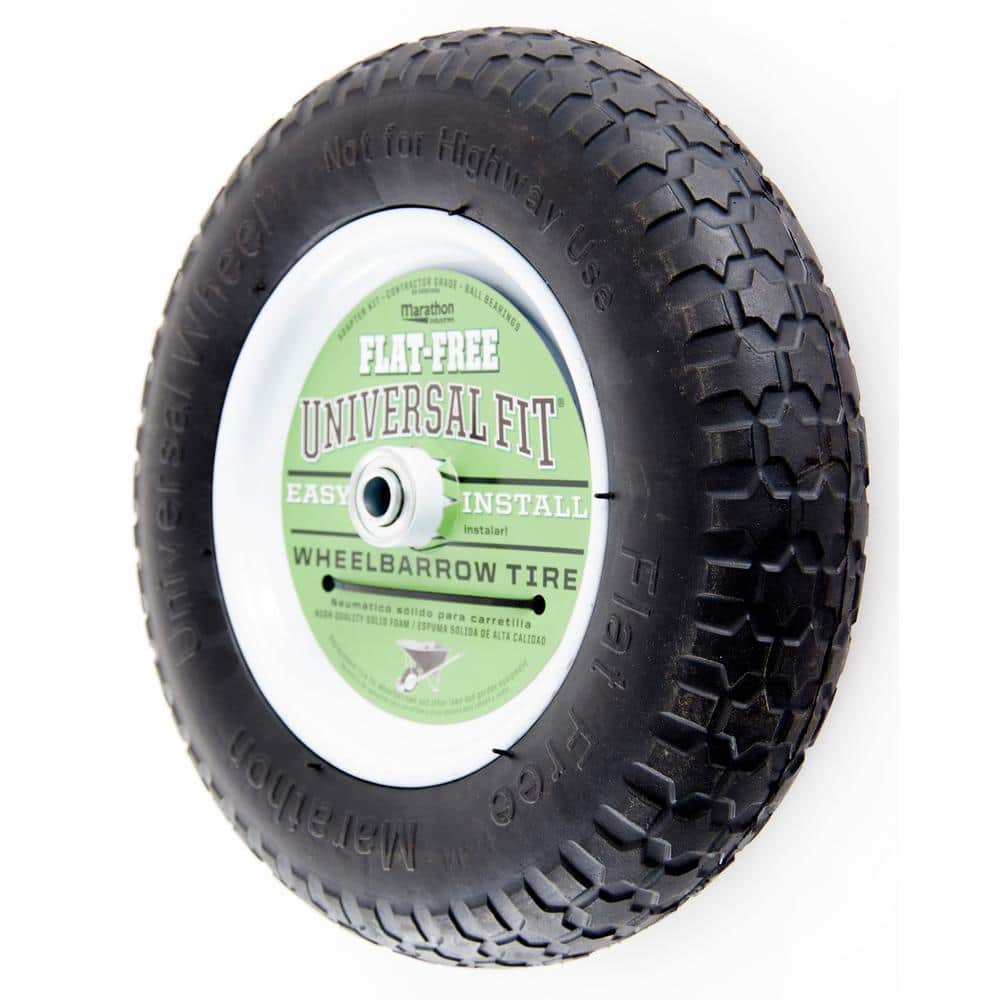 Marathon 14.5" Flat Free Universal Wheel